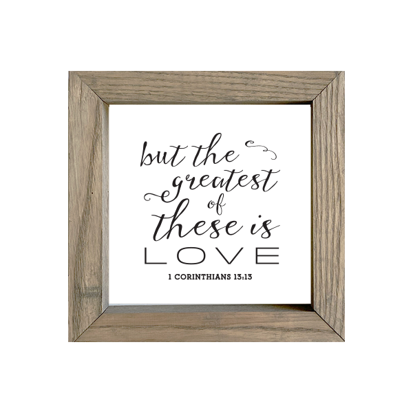 8x8 Thin Oak | White Canvas