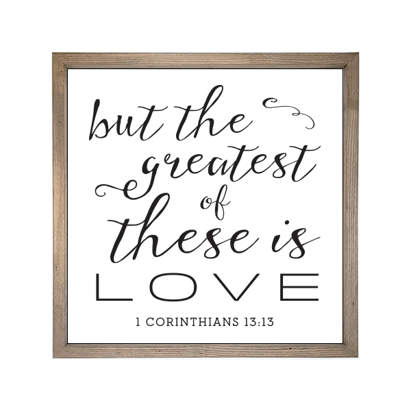 24x24 Thin Oak | White Canvas