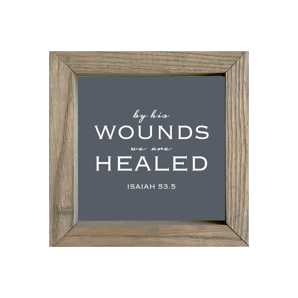 8x8 Thin Oak | Charcoal Canvas