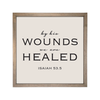 24x24 Thin Oak | Natural Canvas