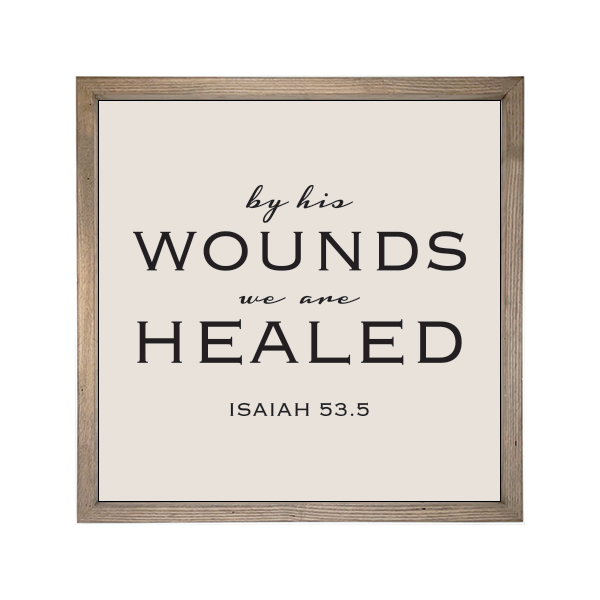 24x24 Thin Oak | Natural Canvas