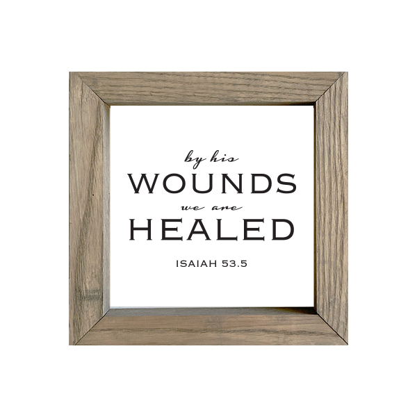 8x8 Thin Oak | White Canvas