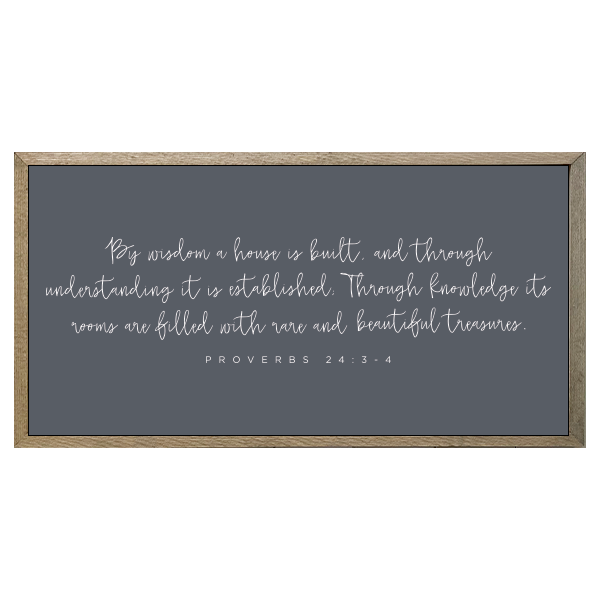 35x18 Thin Oak | Charcoal Canvas