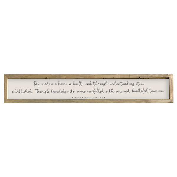 41x7 Thin Oak | Natural Canvas