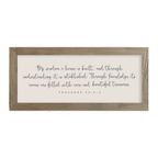 16x7 Thin Oak | Natural Canvas