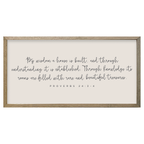 35x18 Thin Oak | Natural Canvas