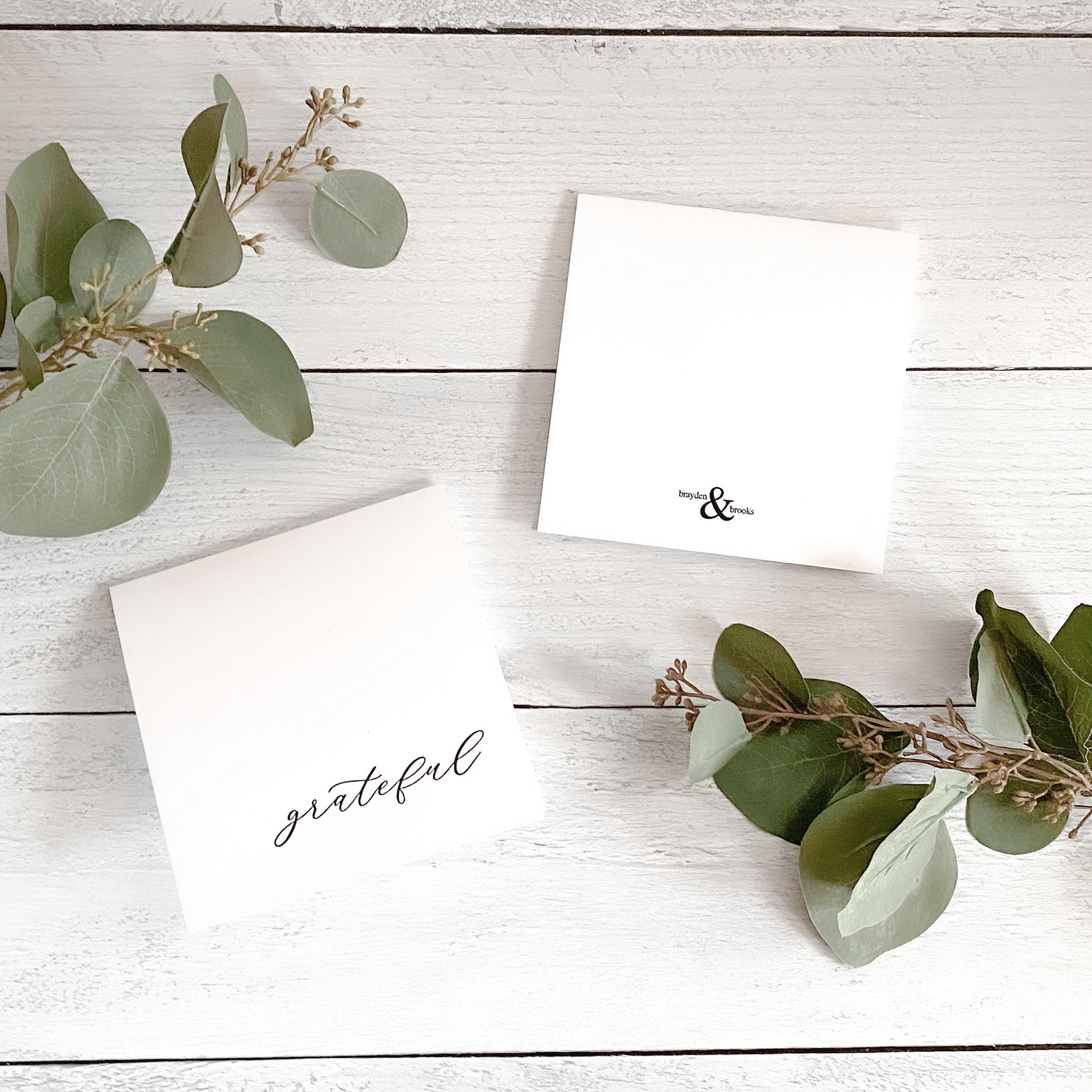 Letterpress Greeting Card