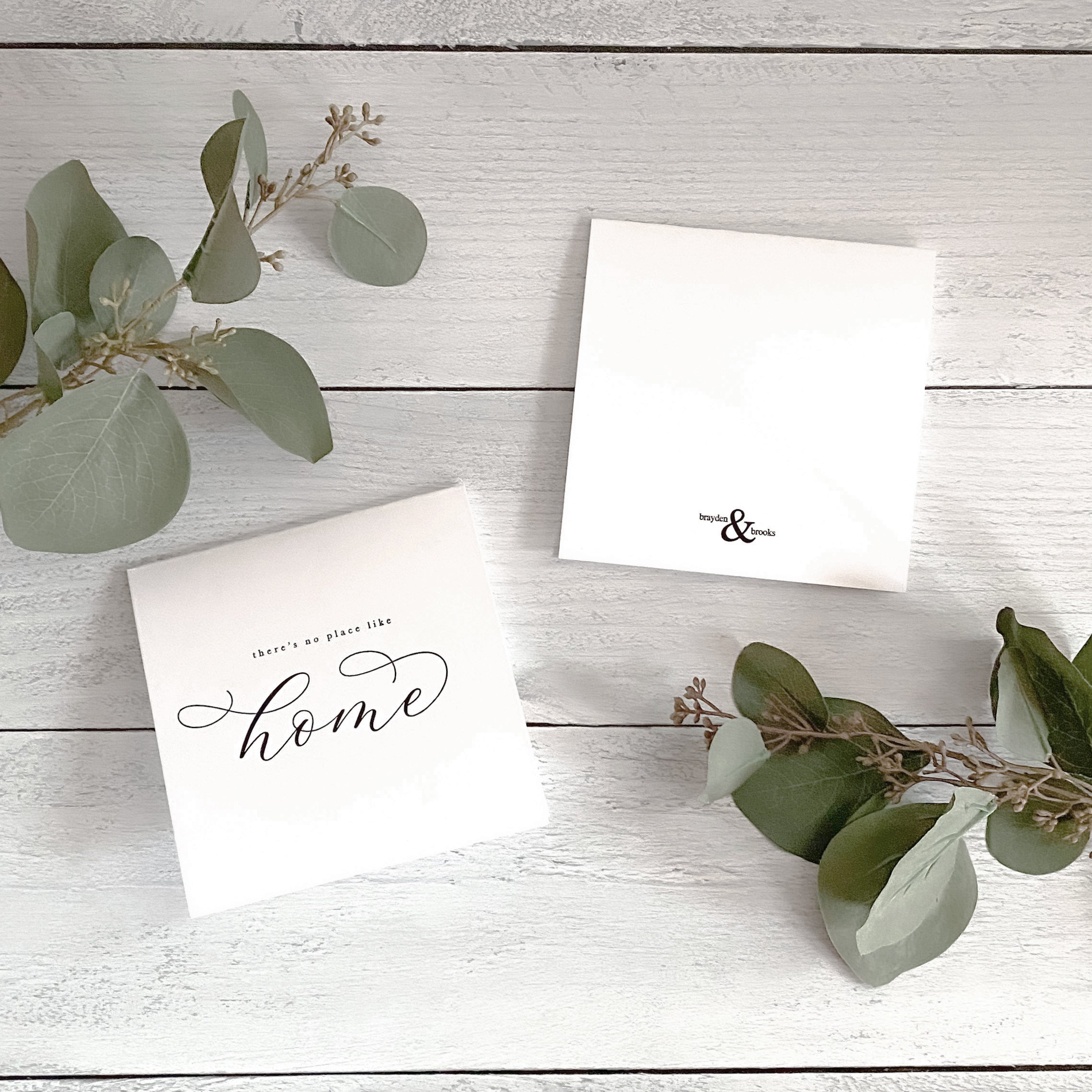 Letterpress Greeting Card