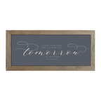 16x7 Thin Oak | Charcoal Canvas