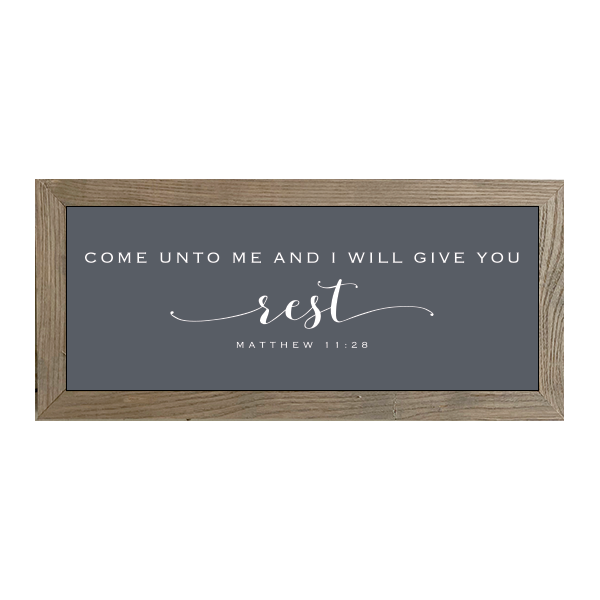 16x7 Thin Oak | Charcoal Canvas