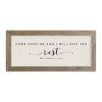 16x7 Thin Oak | Natural Canvas