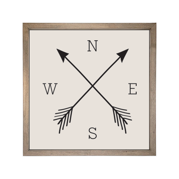 24x24 Thin Oak | Natural Canvas