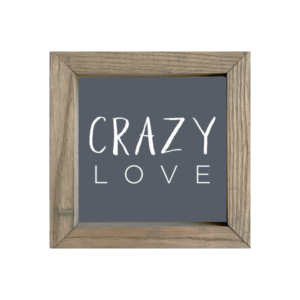 8x8 Thin Oak | Charcoal Canvas