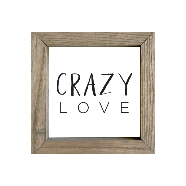 8x8 Thin Oak | White Canvas