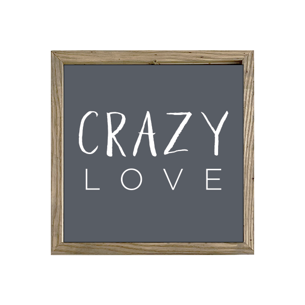 16x16 Thin Oak | Charcoal Canvas