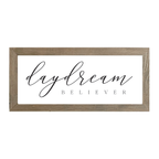 16x7 Thin Oak | White Canvas