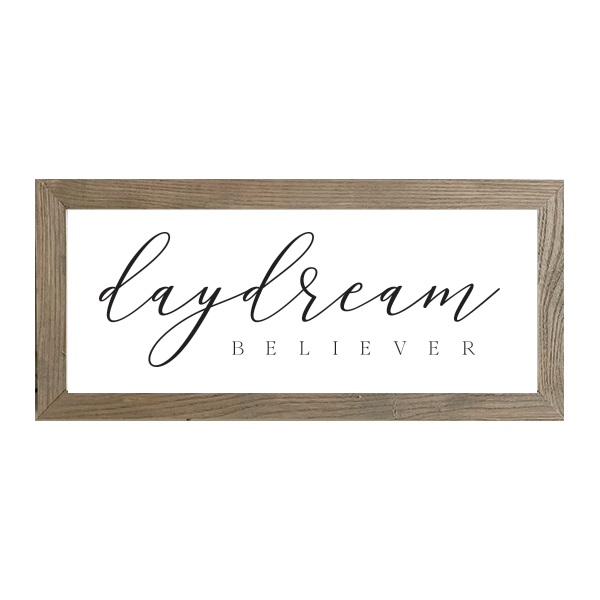 16x7 Thin Oak | White Canvas