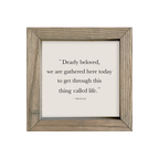 8x8 Thin Oak | Natural Canvas