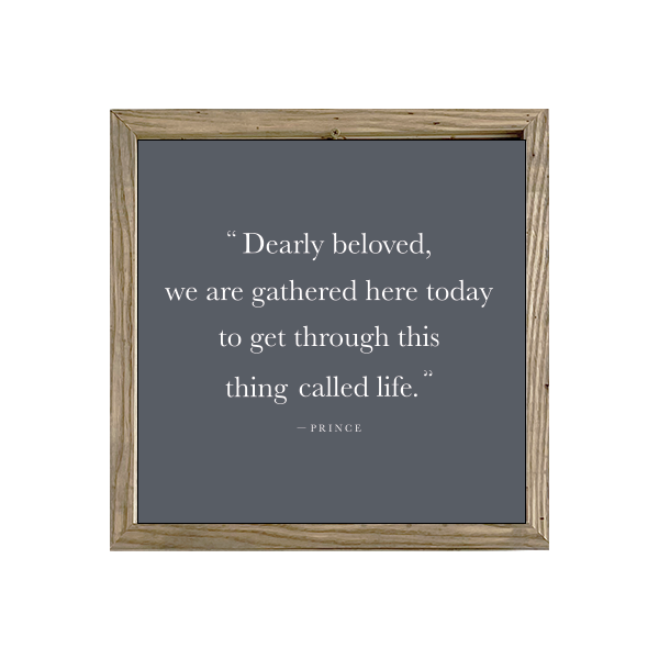 16x16 Thin Oak | Charcoal Canvas