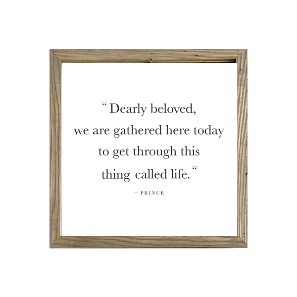 16x16 Thin Oak | White Canvas