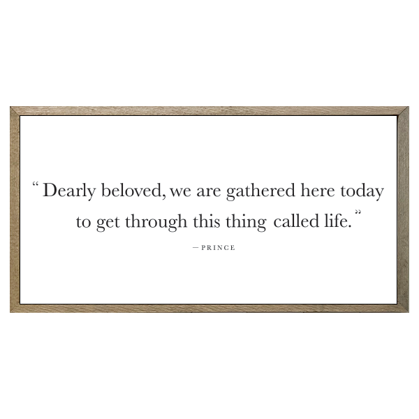 35x18 Thin Oak | White Canvas