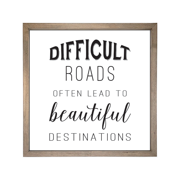 24x24 Thin Oak | White Canvas