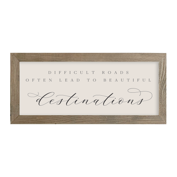 16x7 Thin Oak | Natural Canvas