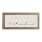 16x7 Thin Oak | Natural Canvas