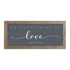 16x7 Thin Oak | Charcoal Canvas