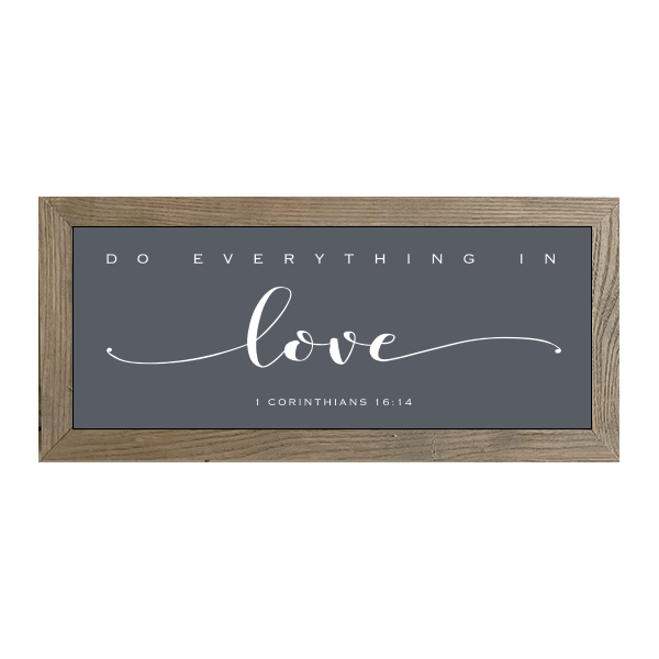 16x7 Thin Oak | Charcoal Canvas