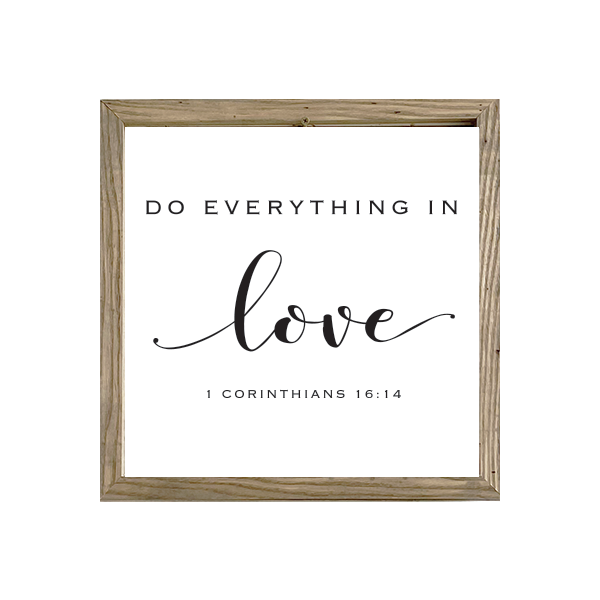 16x16 Thin Oak | White Canvas