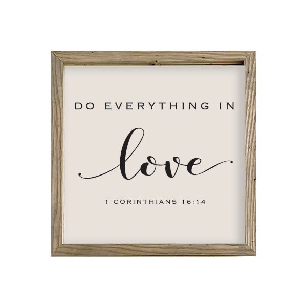 16x16 Thin Oak | Natural Canvas