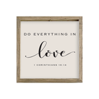 16x16 Thin Oak | Natural Canvas