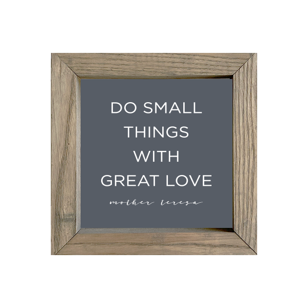 8x8 Thin Oak | Charcoal Canvas