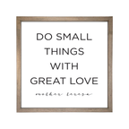 24x24 Thin Oak | White Canvas