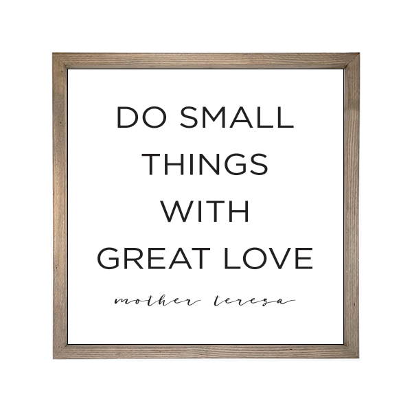 24x24 Thin Oak | White Canvas