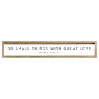 41x7 Thin Oak | White Canvas