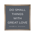 24x24 Thin Oak | Charcoal Canvas