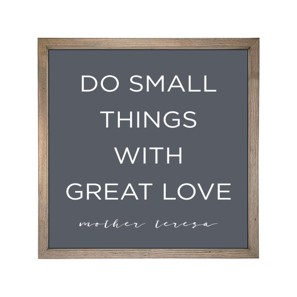 24x24 Thin Oak | Charcoal Canvas