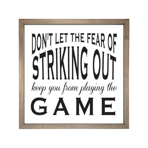 24x24 Thin Oak | White Canvas