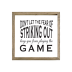 16x16 Thin Oak | White Canvas