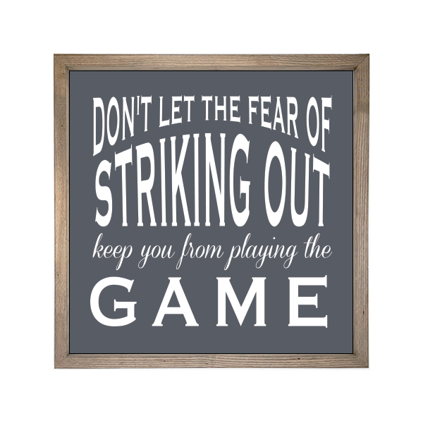 24x24 Thin Oak | Charcoal Canvas