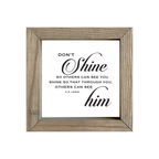 8x8 Thin Oak | White Canvas