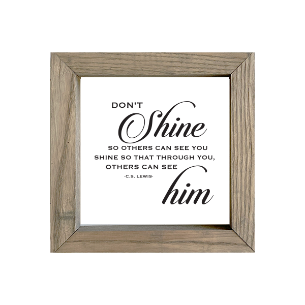 8x8 Thin Oak | White Canvas