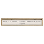 41x7 Thin Oak | Natural Canvas