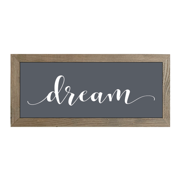 16x7 Thin Oak | Charcoal Canvas