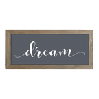 16x7 Thin Oak | Charcoal Canvas