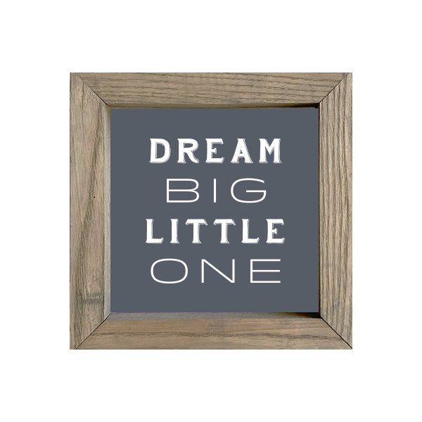 8x8 Thin Oak | Charcoal Canvas