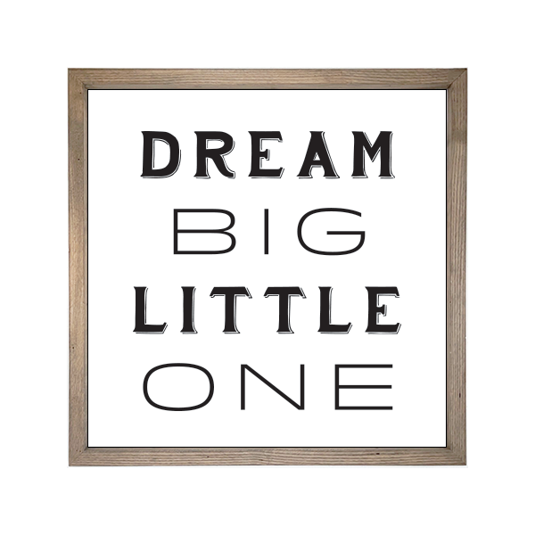 24x24 Thin Oak | White Canvas