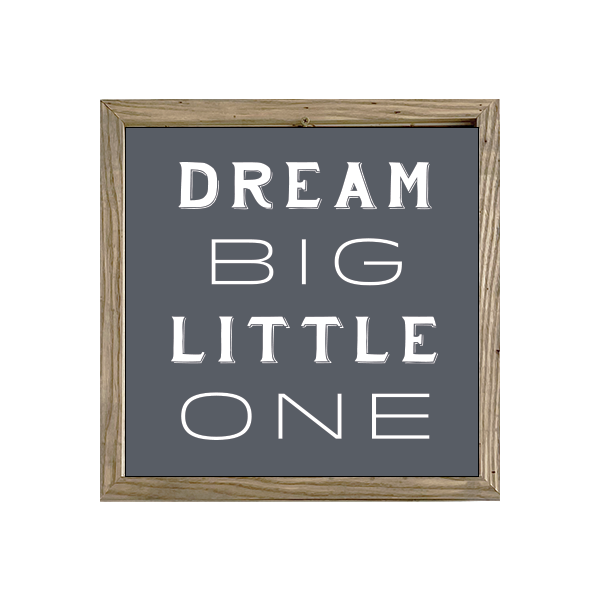 16x16 Thin Oak | Charcoal Canvas